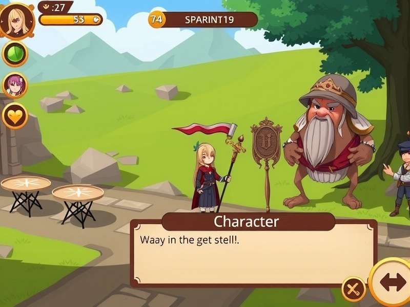 Saffron Magic Chronicles character selection